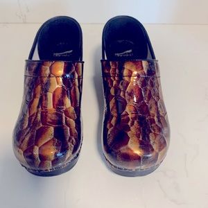 Dansko Tiger Eye Clogs